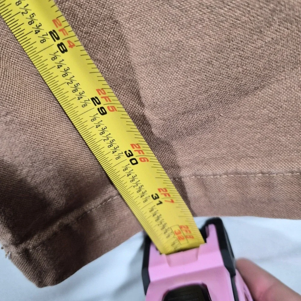 The North Face Men's Size 30 Brown Canvas Pants Straight Leg Outdoor Hiking